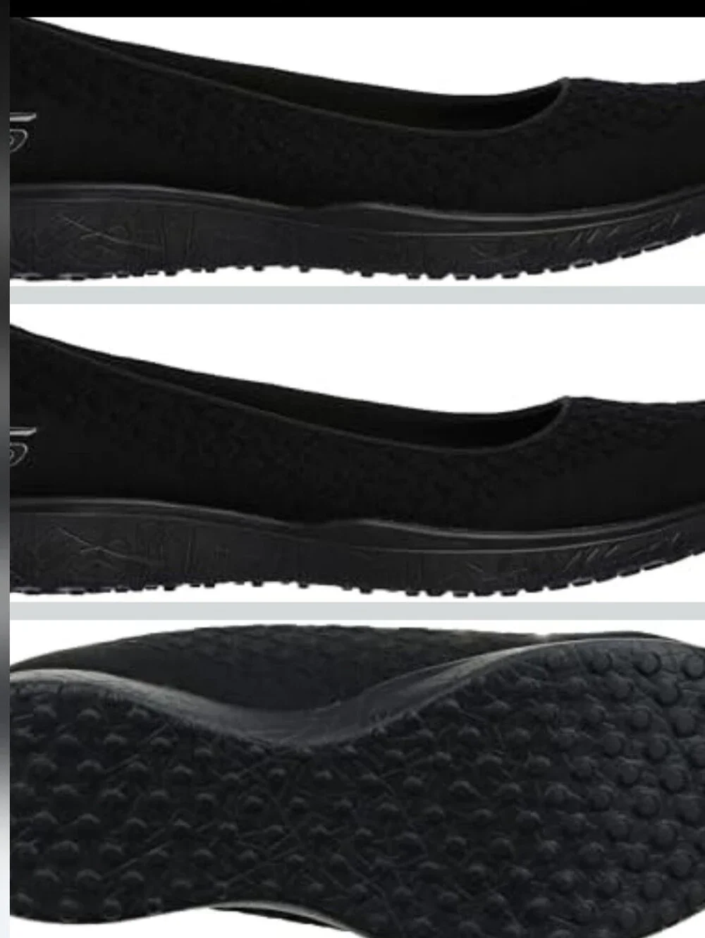 SKETCHERS Sport Active Microburst One Up Slip On Flat Shoe MEMORY FOAM SIZE 8